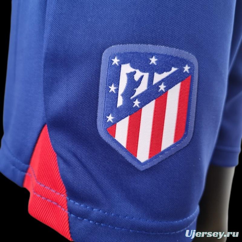 22/23 Kids Atletico Madrid Home 16-28 Soccer Jersey