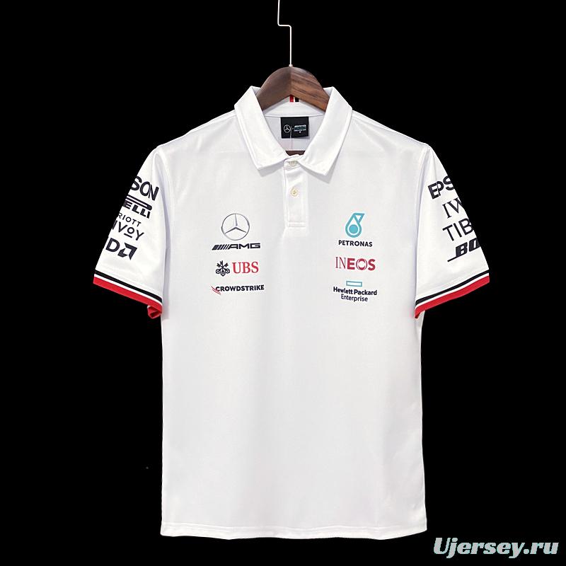 F1 Mercedes-Benz White POLO 