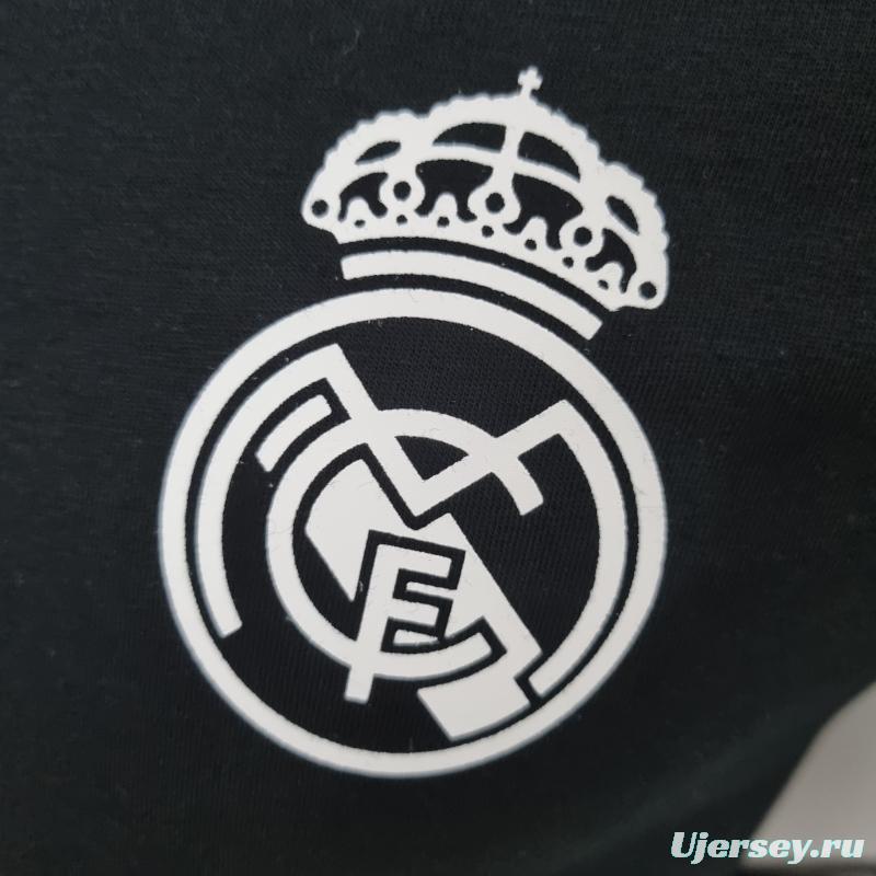 22/23 Real Madrid Y3 Black T-Shirts #0055