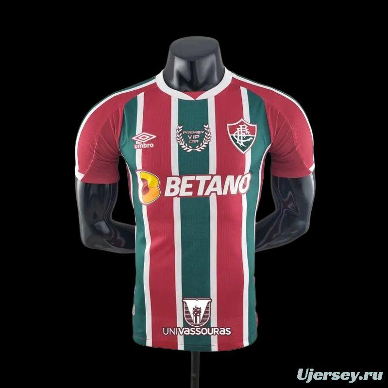 Player Version 22/23 All Sponsors Fluminense Home Soccer Jersey