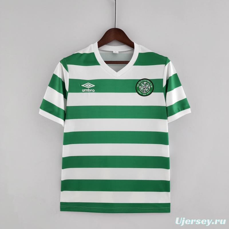 Retro 80/81 Celtic Home Soccer Jersey