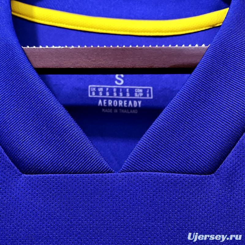 20/21 Boca Juniors Home Soccer Jersey