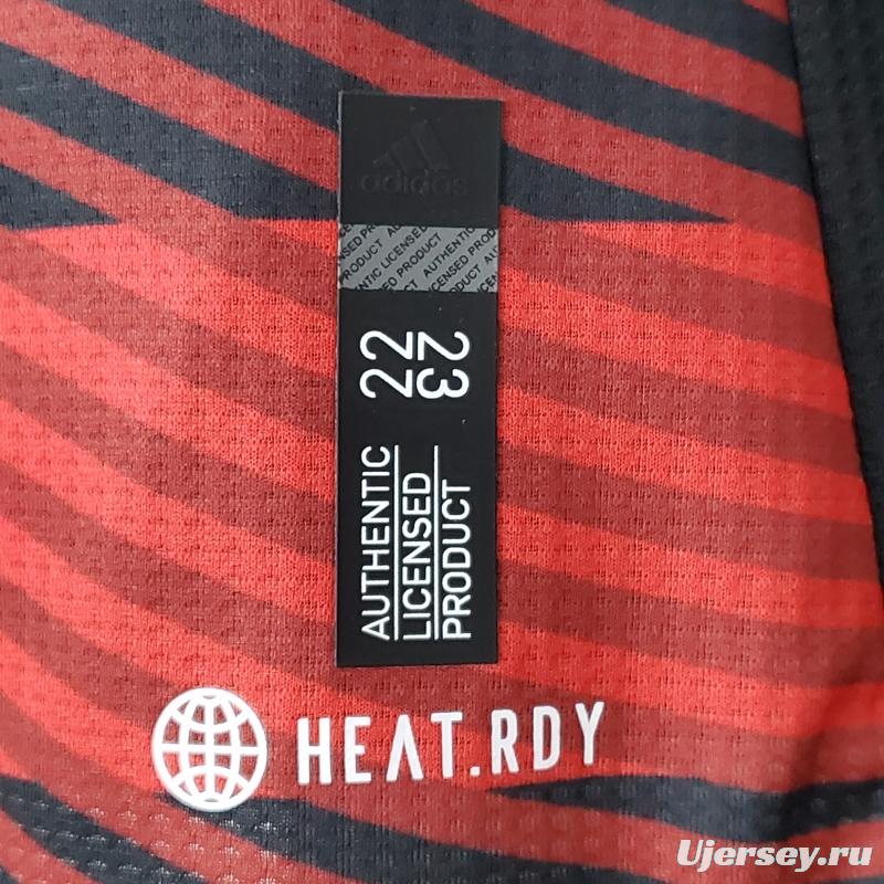 Player Version 22/23 Flamengo Home Soccer Jersey