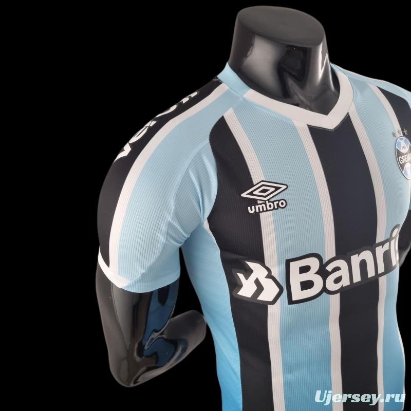 Player Version 22/23 Gremio Home Soccer Jersey