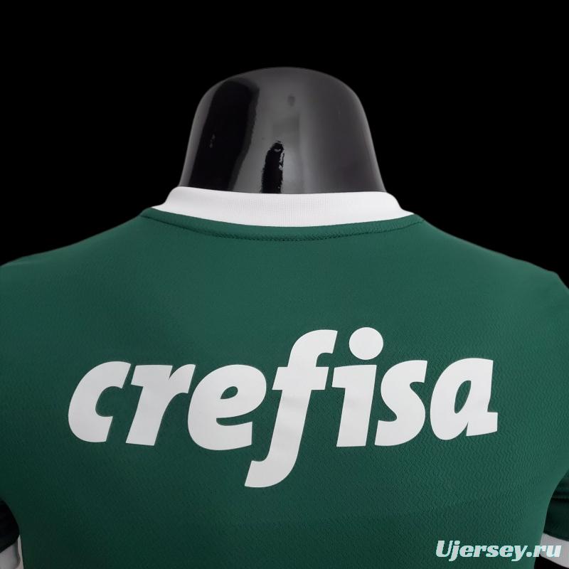 Player Version 22/23 Palmeiras Home Soccer Jersey