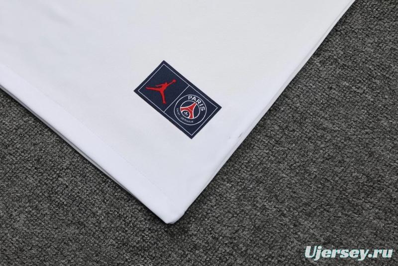 22/23PSG White Grey BArsenal Pre-match Training Jersey Vest