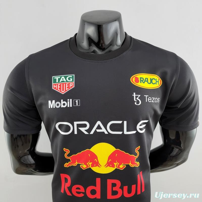 2022 F1 Red Bull Black Jersey #0001