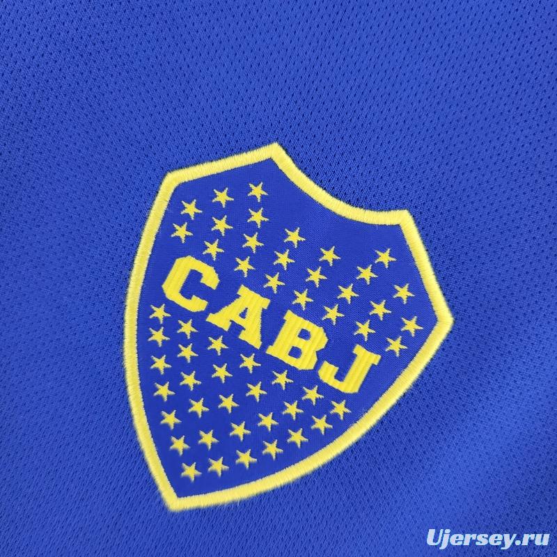 Retro 10/11 Boca Juniors Home Soccer Jersey