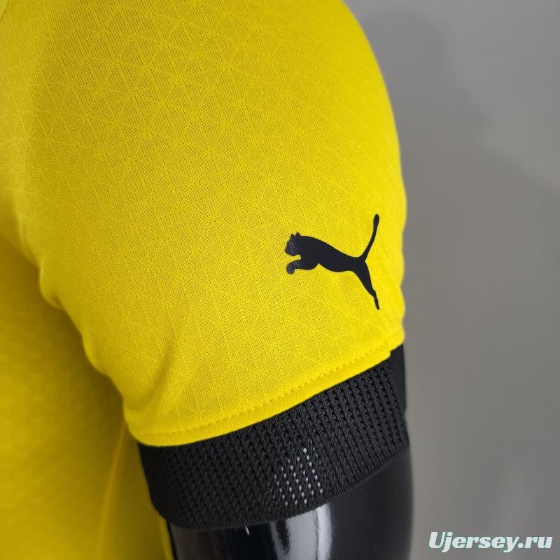 Player Version 22/23 Dortmund Home Soccer Jersey