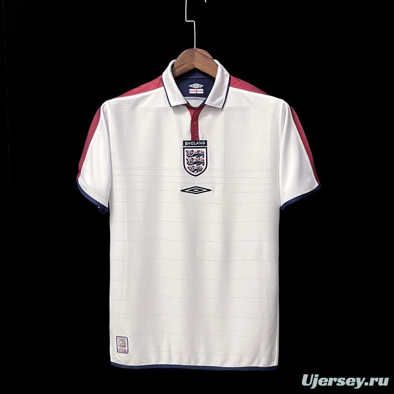 2004 England Home Soccer Jersey