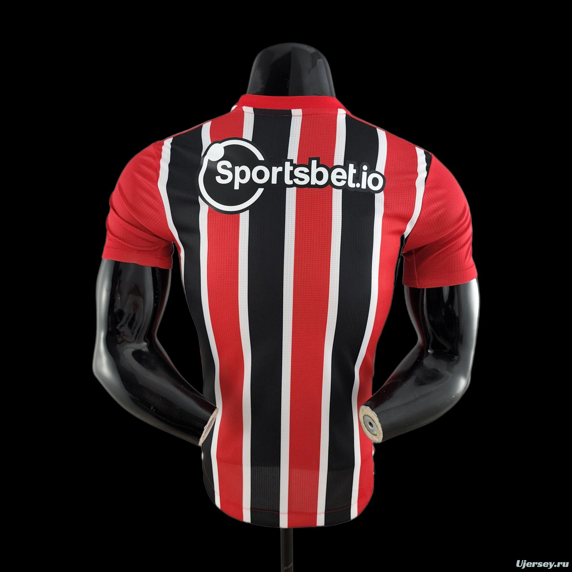 Player Version 22/23 Sao Paulo Away Soccer Jersey