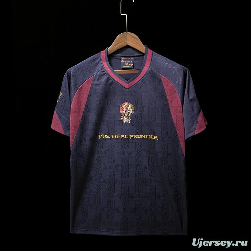 Retro 2010 West Ham Iron Maiden Home Soccer Jersey