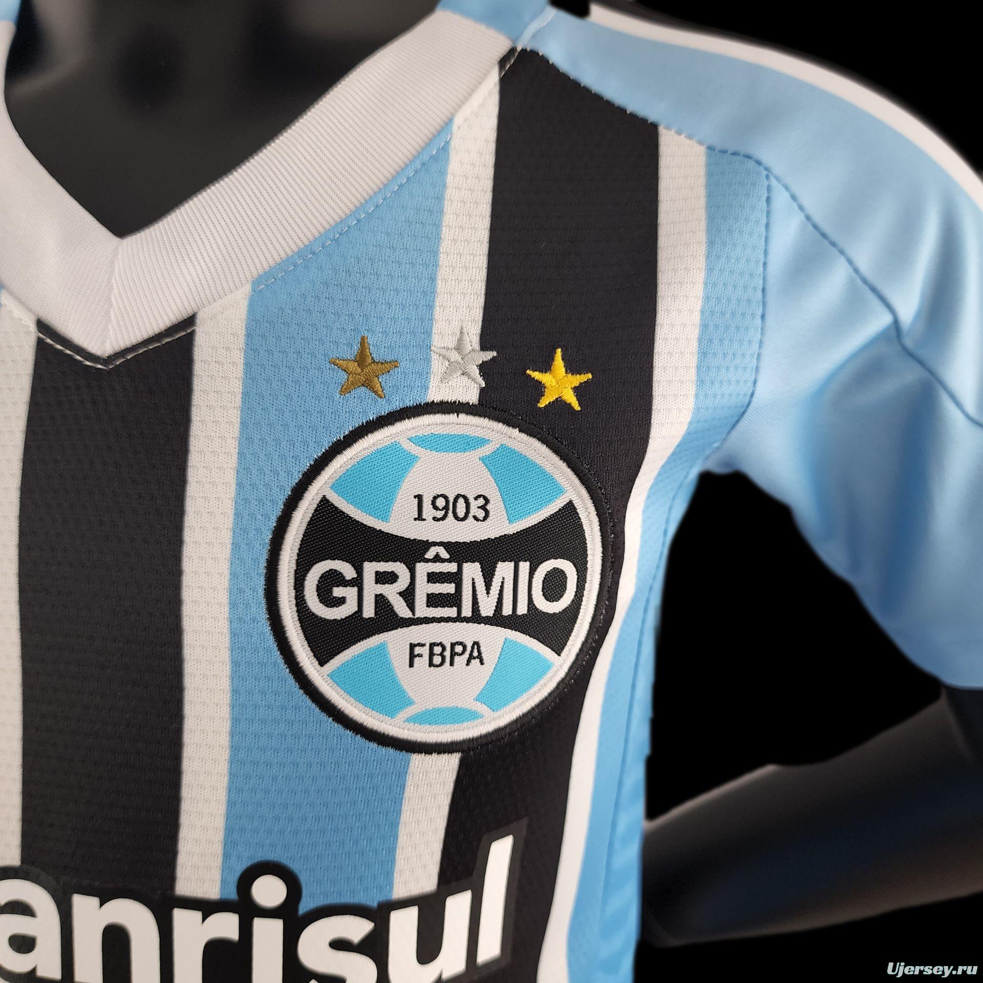 22/23 Kids Kit Gremio Home Size：16-28 Soccer Jersey