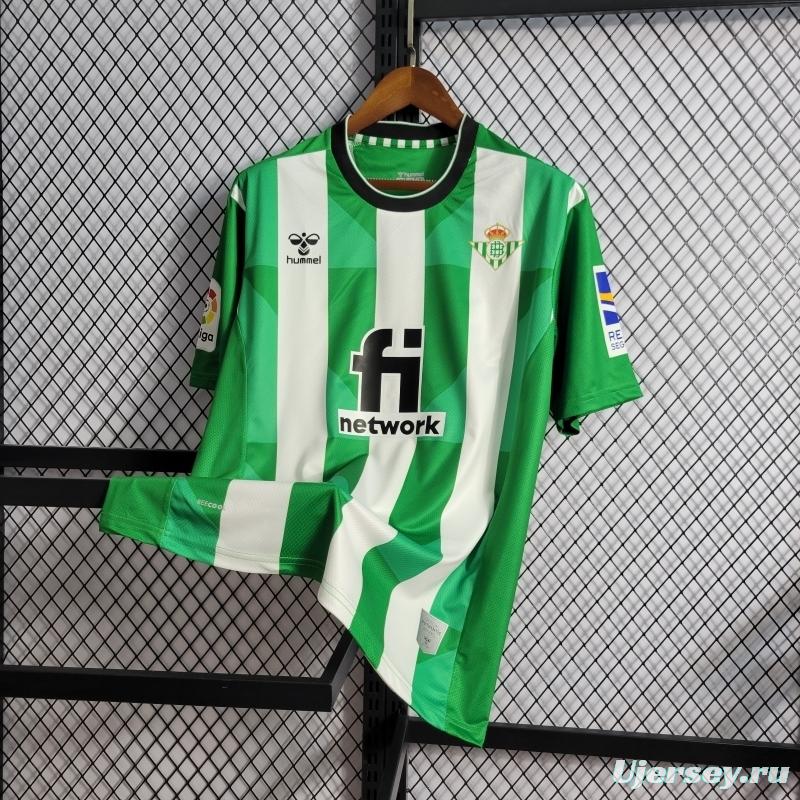 22/23 Real Betis Home Soccer Jersey