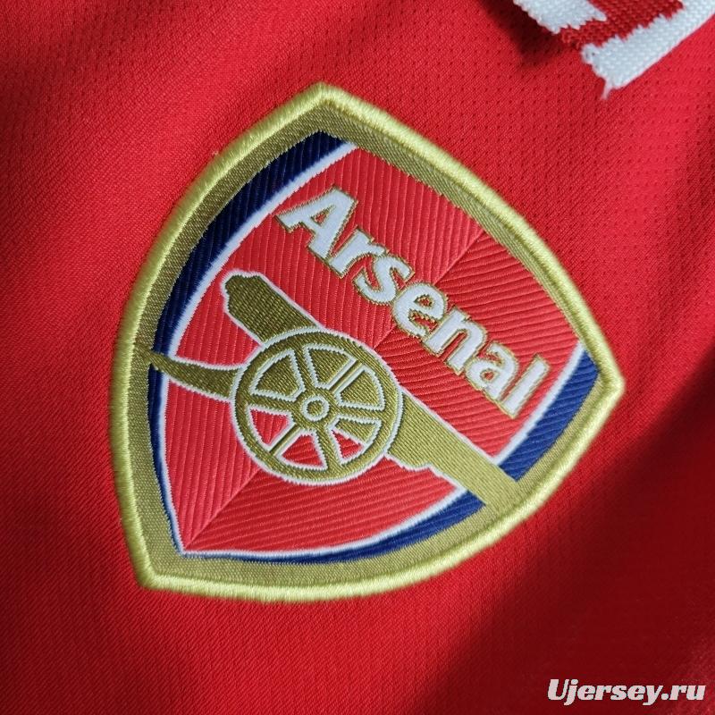 22/23 Arsenal Home Long Sleeve Soccer Jersey