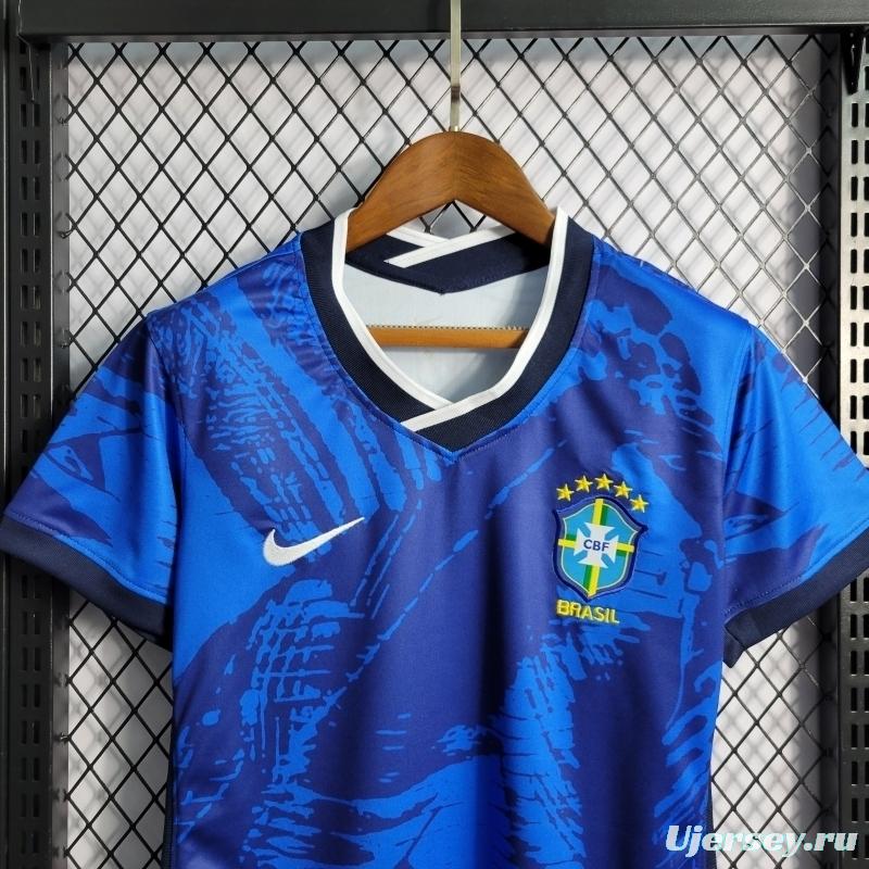 2022 Woman Brazil Blue Special Edition Jersey