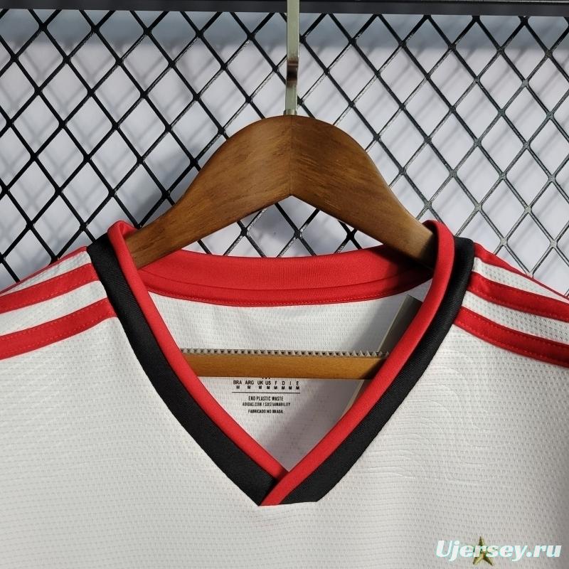 22/23 Woman Flamengo Away Soccer Jersey