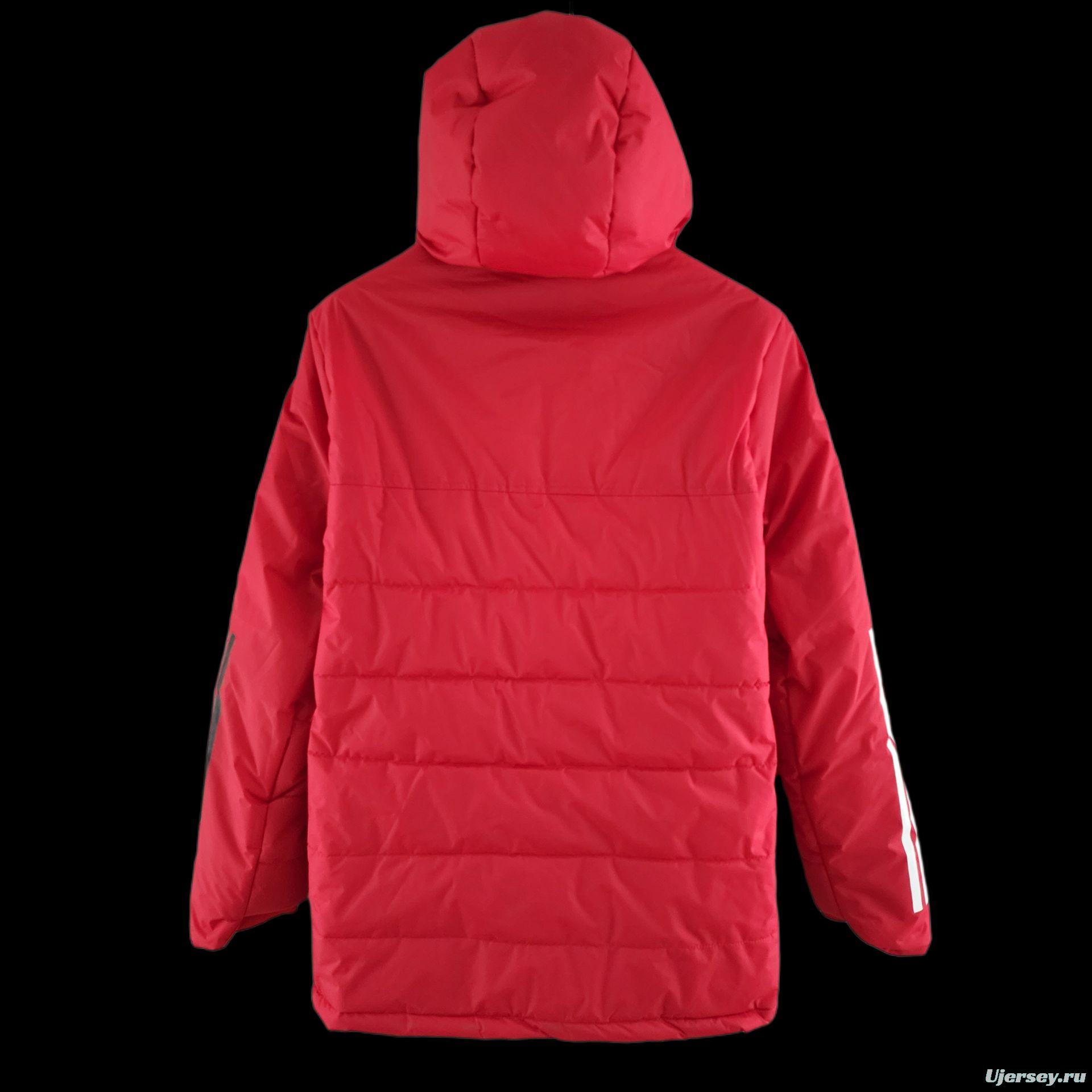 2022 Flamengo Down coat Jacket Red