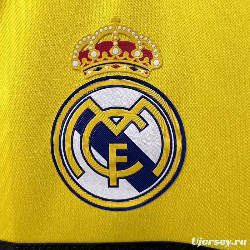 Retro 11/12 Real Madrid Goalkeeper Yellow Jersey