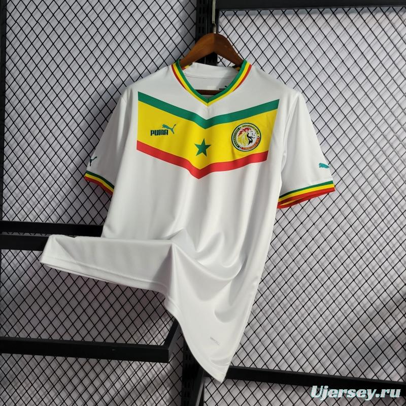 2022 Senegal Home Soccer Jersey