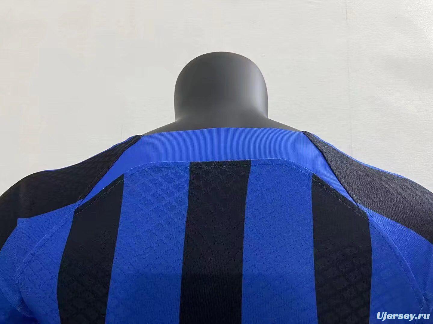 Player Version 22/23 Inter Milan Home Soccer Jersey