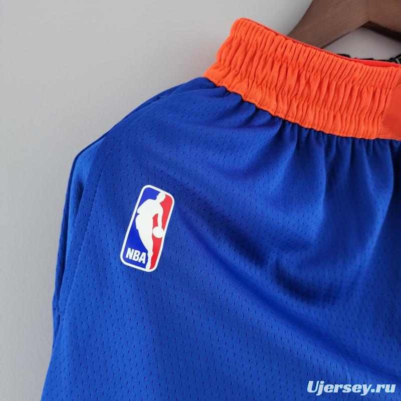 New York Knicks NBA Shorts Blue