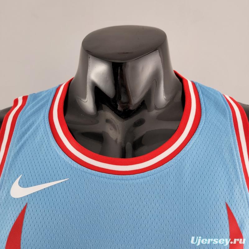 Chicago Bulls DeROZAN #11 Blue NBA Jersey