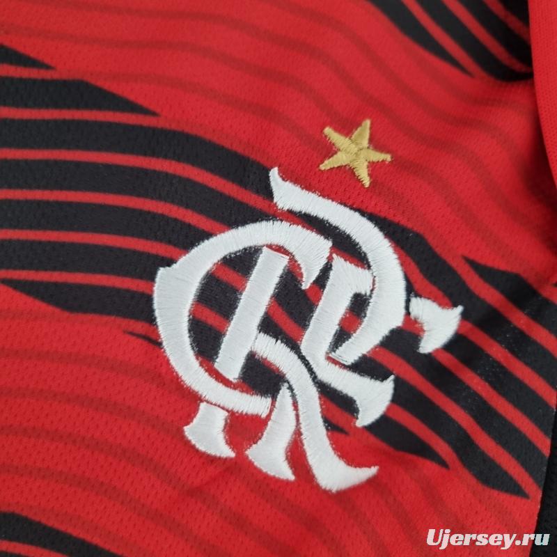 22/23 Flamengo Home Baby KM#0025 9-12 Soccer Jersey