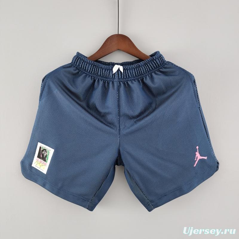 2022 NBA Jordan Shorts Royal Blue