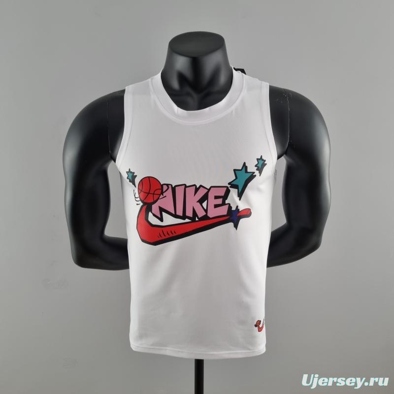 2022 Nike White Vest Shirts #K000196