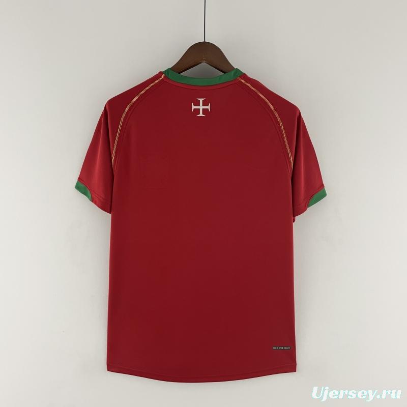 Retro Portugal 2006 Home Soccer Jersey