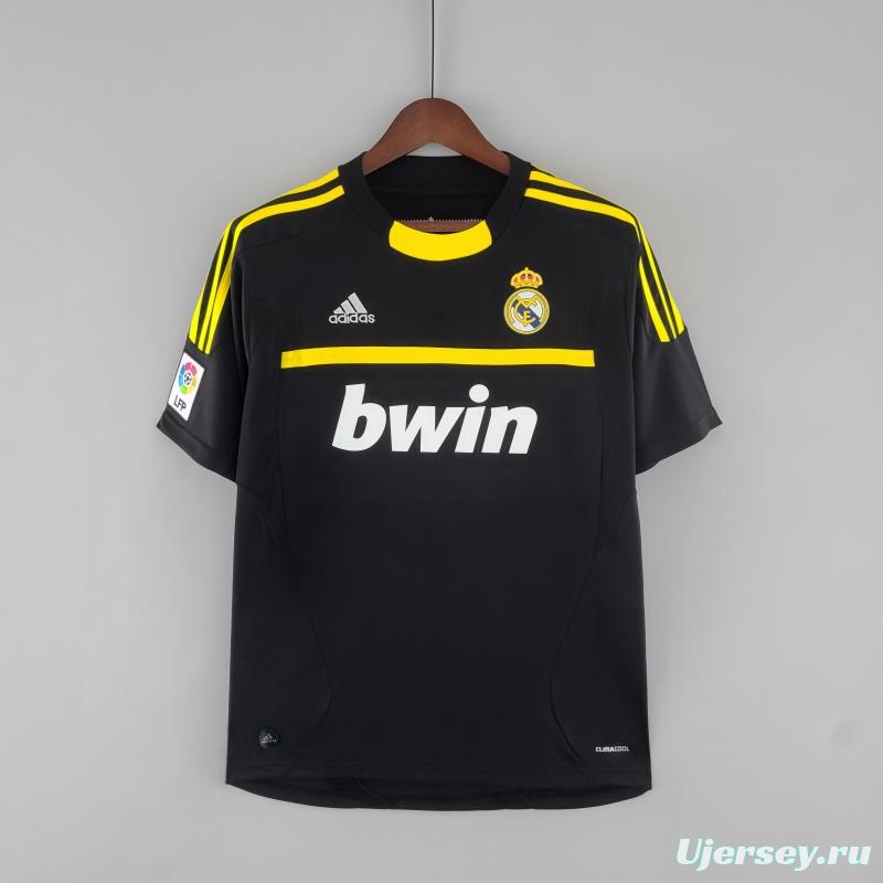 Vintage Real Madrid 11/12 Goalkeeper Black Jersey