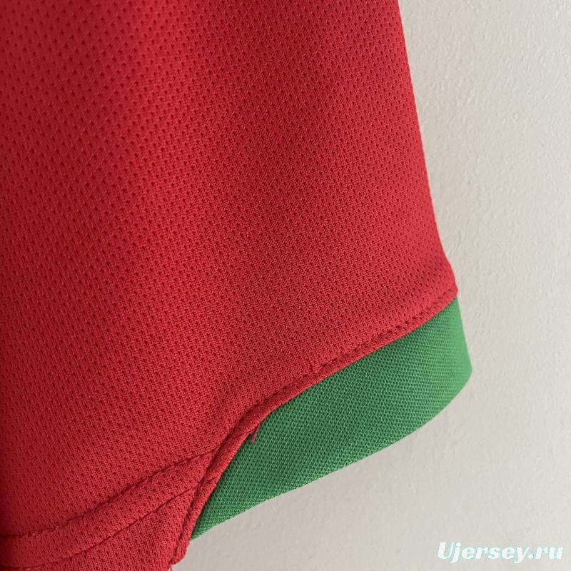 Retro Portugal 2006 Home Soccer Jersey