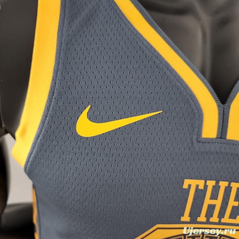 2018 KUMINGA#00 Golden State Warriors Grey NBA Jersey