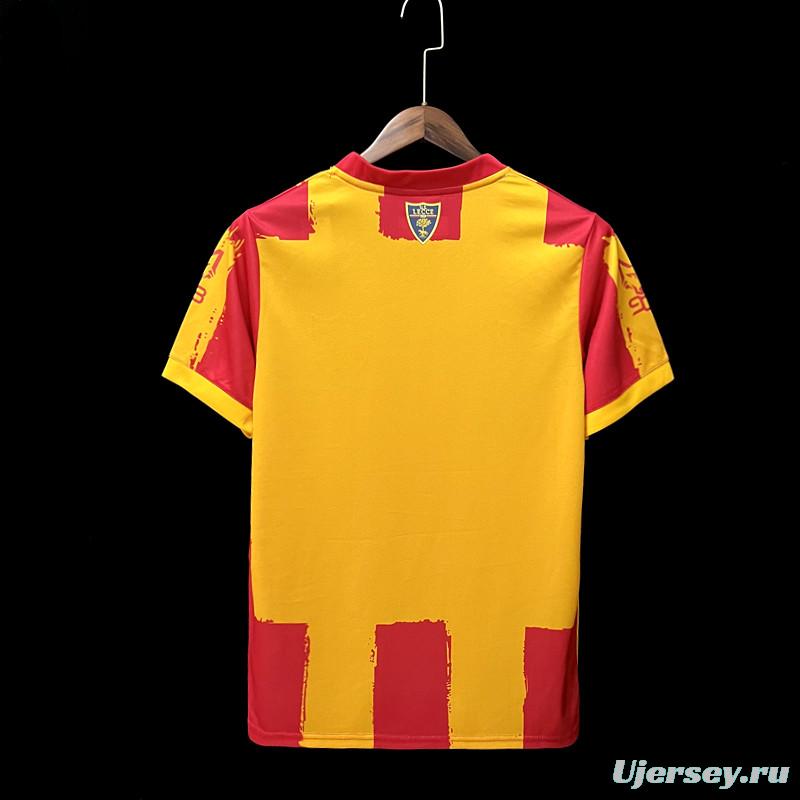 22/23 Lecce Home Soccer Jersey