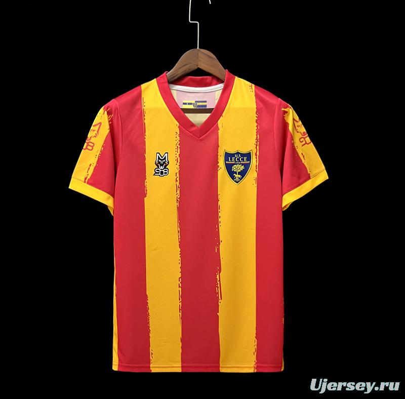 22/23 Lecce Home Soccer Jersey