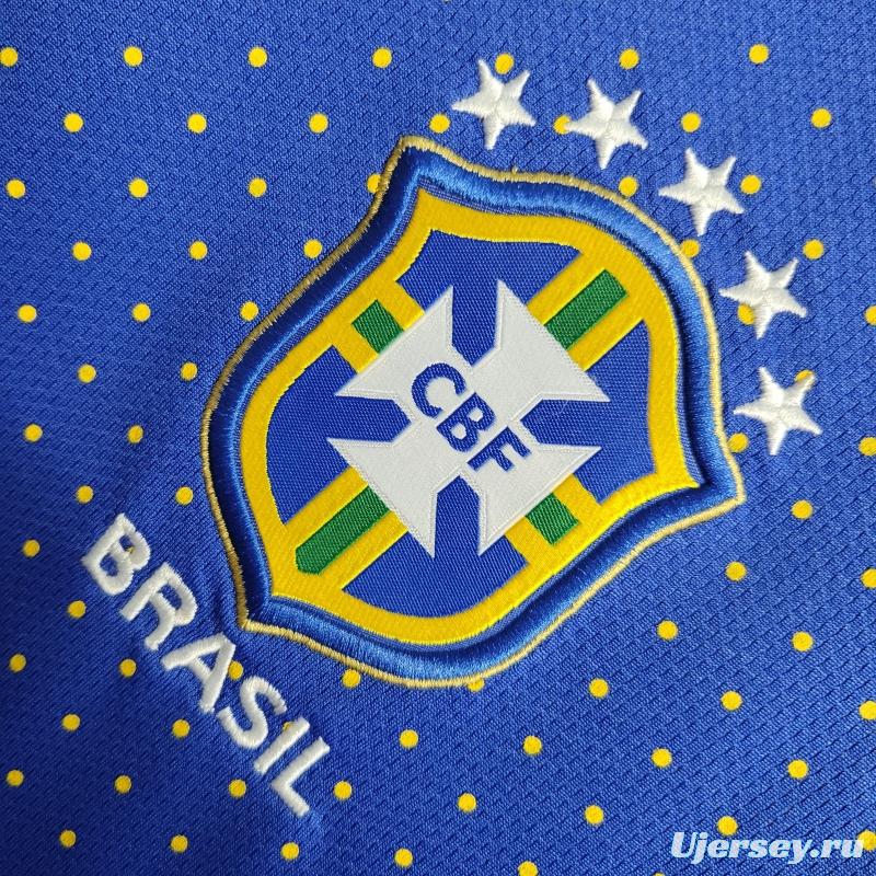 Retro 2010 Brazil Away Soccer Jersey