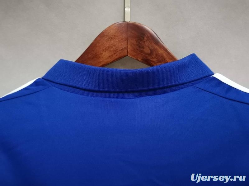 Retro 1984 France Home Soccer Jersey