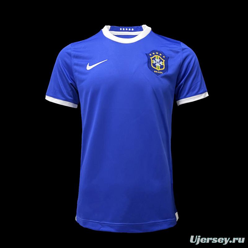 Retro 2006 Brazil Away Soccer Jersey