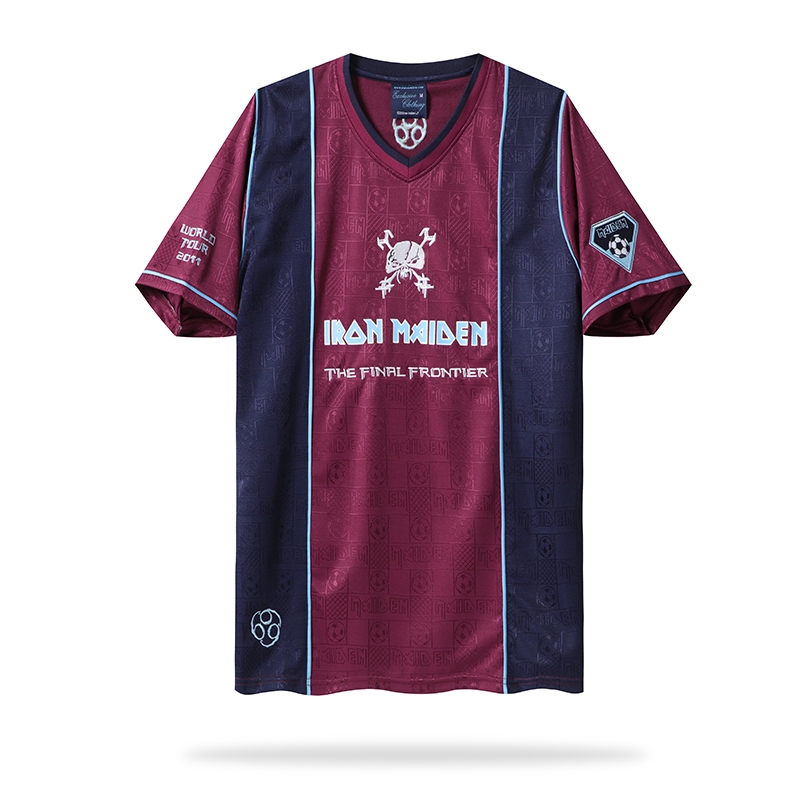 Retro 2011 West Ham United x Iron Maiden Away Jersey
