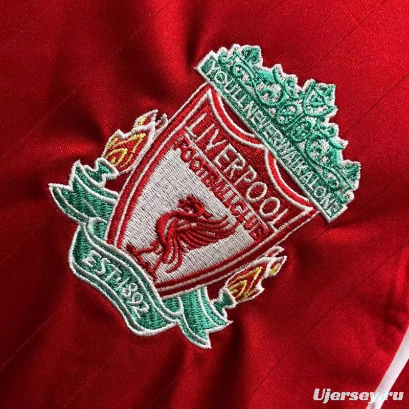 Retro 06/08 Liverpool Home Soccer Jersey