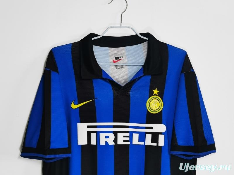 Retro 1998/99 Inter Milan Home Soccer Jersey