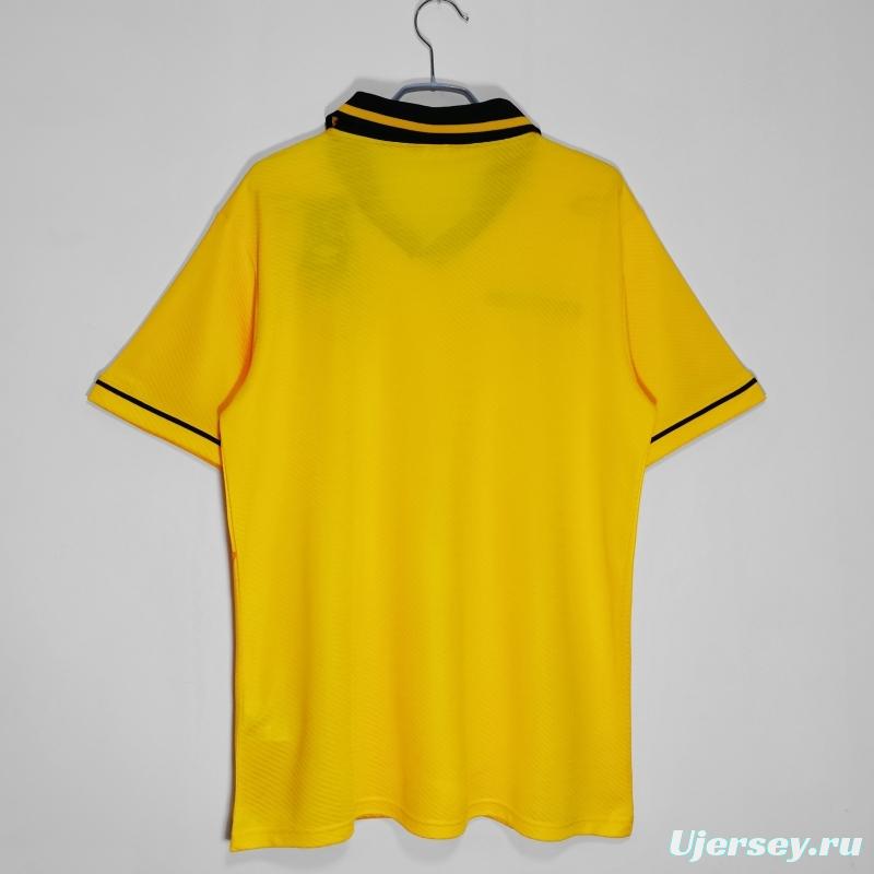 Retro 1993/94 Brazil Home Soccer Jersey