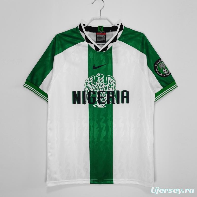 Retro 1996/98 Nigeria Away Soccer Jersey