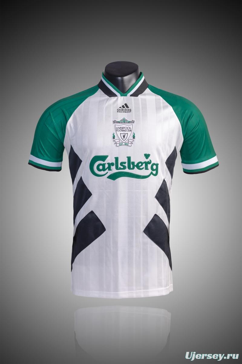 Retro 93/95 Liverpool Away Soccer Jersey