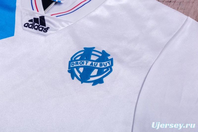 RETRO 92/93 Marseille Home Soccer Jersey