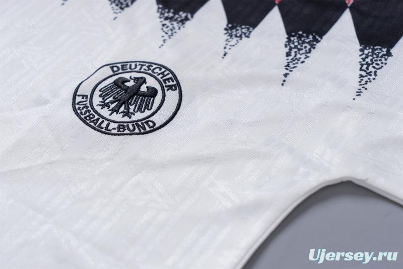 Retro 1994 Germany Home Soccer Jersey