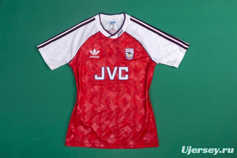 Retro 90/92 Arsenal Home Soccer Jersey