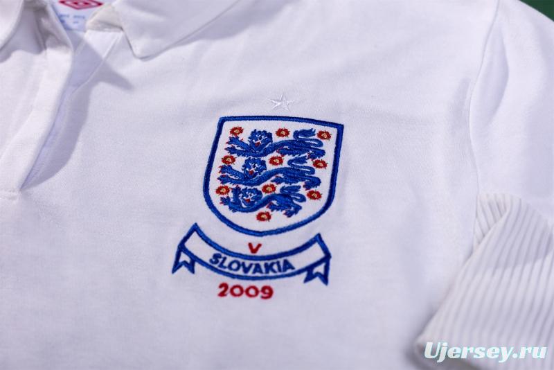 Retro 2010 England Home Soccer Jersey