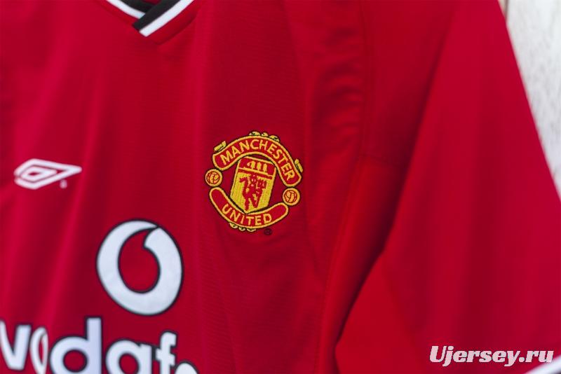 RETRO 00/02 Manchester United Home Soccer Jersey